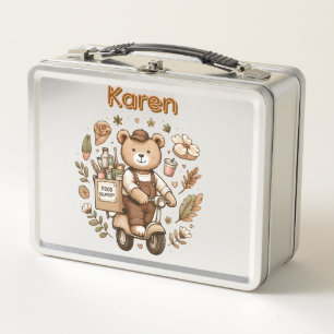 Personal Food Delivery  Metal Lunch Box