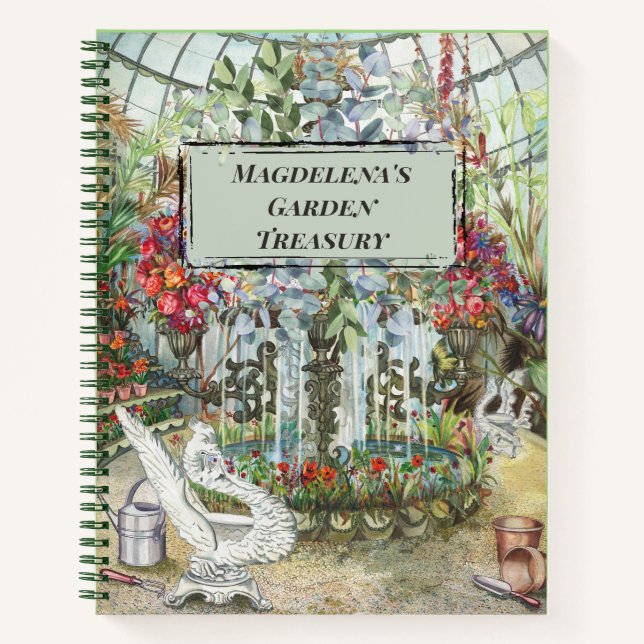 Personal Garden Planner Plant Organizer | Notebook (Front)