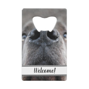 Personal Great Dane Bottle Opener Credit Card Bottle Opener