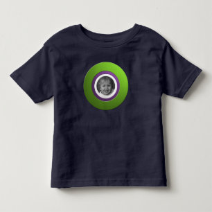 Personal Green Ring with Custom Photo Toddler T-shirt