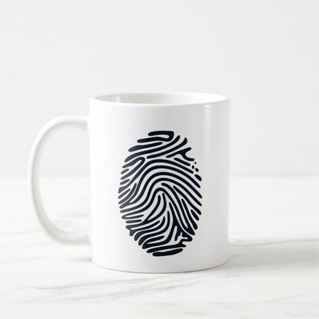personal identity  coffee mug (Left)