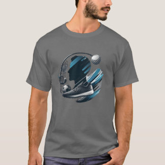 Personal Identity Sports Art Print retro T-Shirt