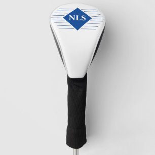 Personal Initials of Gift Recipient Golf Head Cover