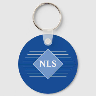 Personal Initials of Gift Recipient Keychain