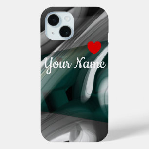 Personal iPhone Cases Trend Abstract Black Green