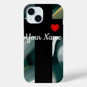 Personal iPhone Cases Trend Abstract Black Green