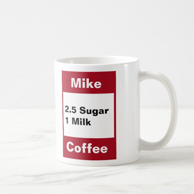 Personal Mug - Red (Right)