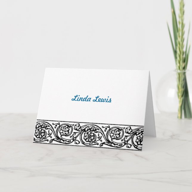 Personal Notecards (Front)