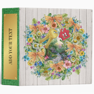 Personal or Business Notebook Binder