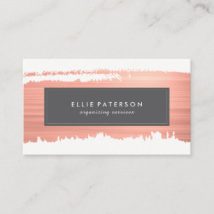 Personal Organizer Business Card Template