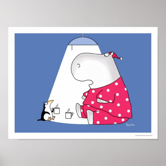 PERSONAL PENGUIN Hot Chocolate poster by Boynton (Front)