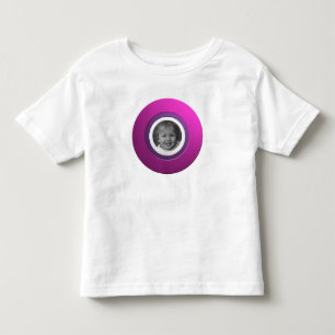 Personal Pink Ring with Custom Photo Toddler T-shirt