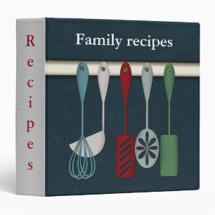 Personal recipe book cookbook family favourite binder