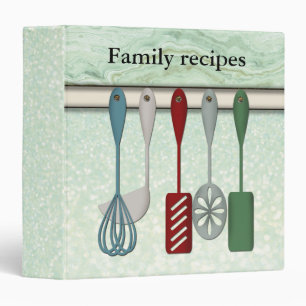 Personal recipe book cookbook family favourite binder