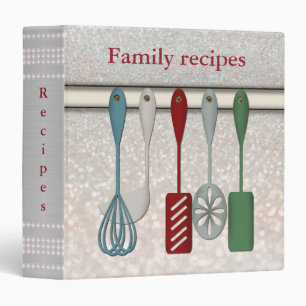 Personal recipe book cookbook family favourite binder