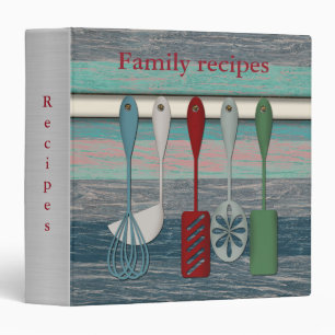 Personal recipe book cookbook family favourite binder