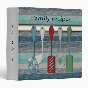 Personal recipe book cookbook family favourite binder