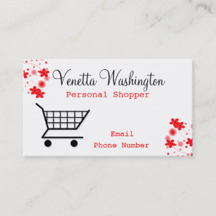 Personal Shopper Business Card