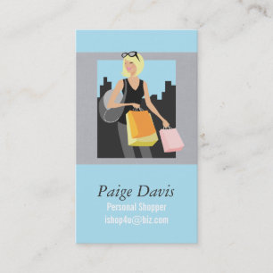 Personal Shopper Business Cards