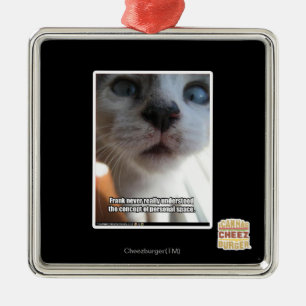 Personal Space Metal Ornament