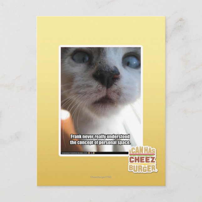 Personal Space Postcard (Front)