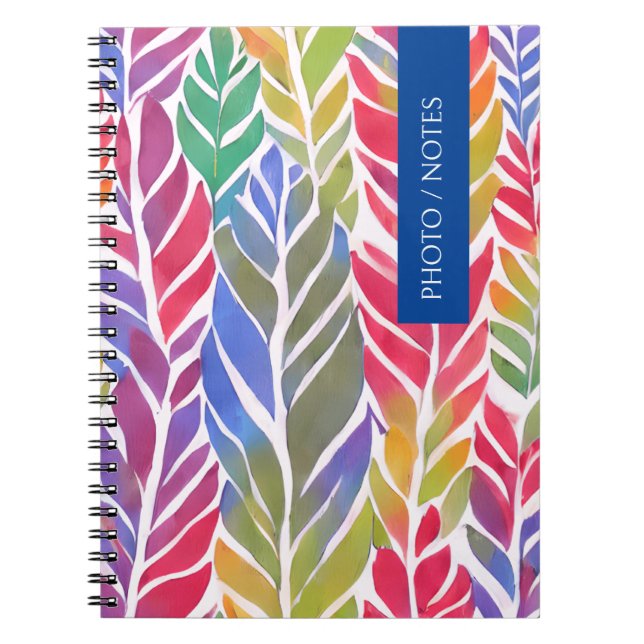 Personal Spiral Photo Sketch Notebook (Front)