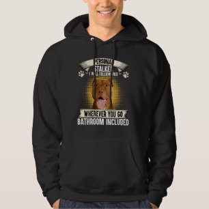 Personal Stalker I Will Follow You American Pit Bu Hoodie