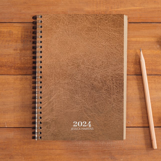 Personal Stationery • Worn Leather 202x Weekly Planner (Creator Uploaded)