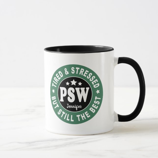 Personal Support Worker Coffee Mug (Right)