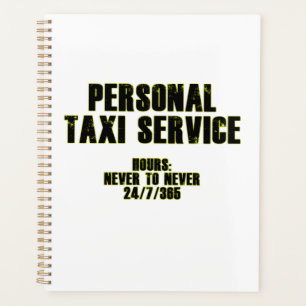 Personal Taxi Service Planner