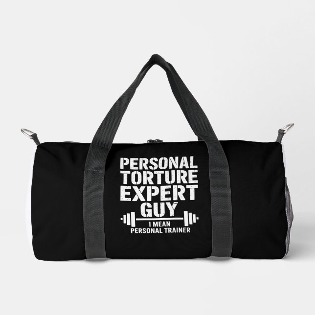 Personal Torture Expert Guy Duffle Bag (Front)
