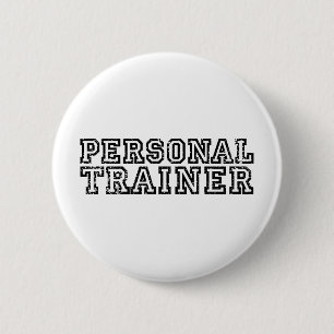 Personal Trainer 2 Inch Round Button