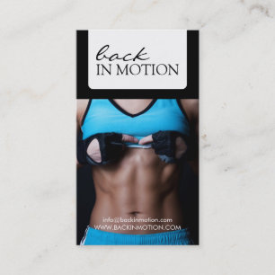 Personal Trainer Business Card