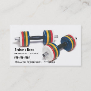 Personal Trainer Business Card