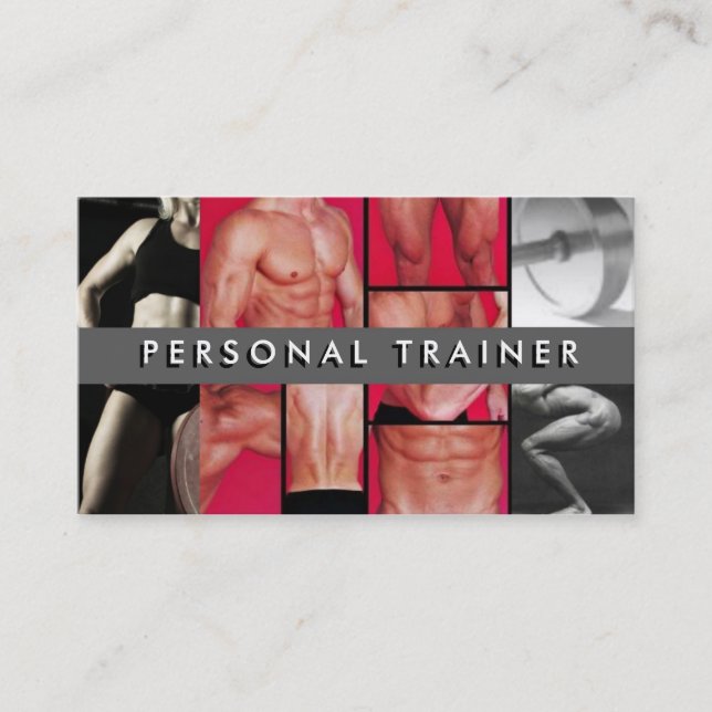 Personal Trainer Business Card (Front)