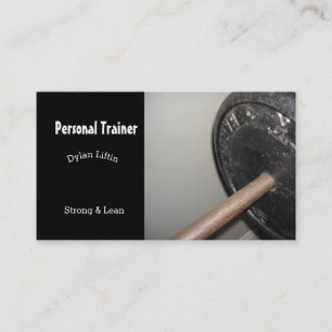 Personal Trainer Business Card