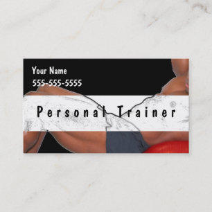 Personal Trainer Business Card