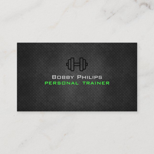 Personal trainer Business card (Front)