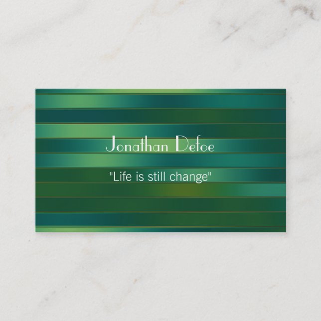 Personal Trainer Business Card (Front)