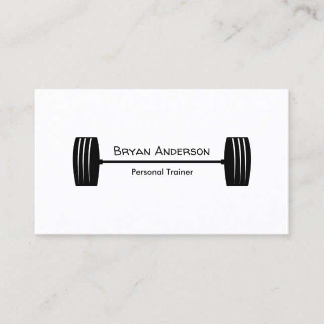 Personal Trainer Business Card (Front)