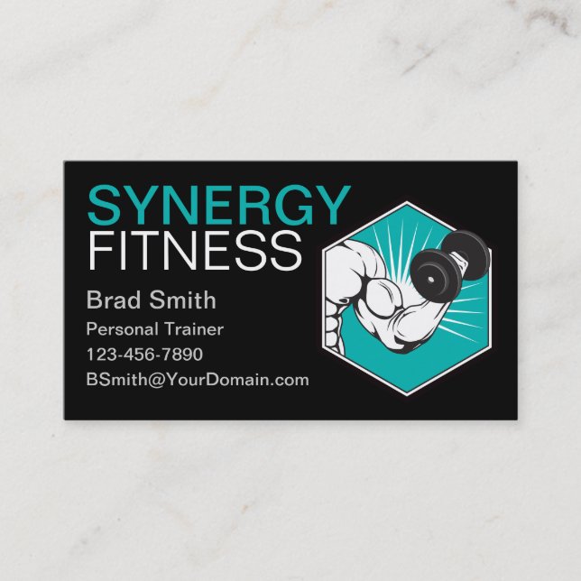 Personal Trainer Business Card (Front)