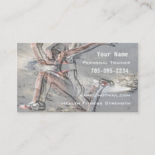 Personal Trainer Business Card