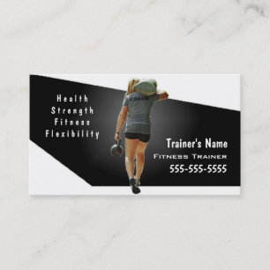 Personal Trainer Business Card