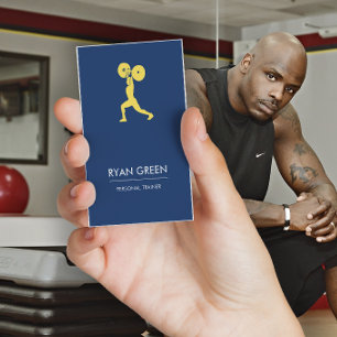 Personal Trainer Business Card