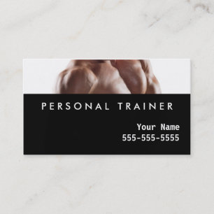 Personal Trainer Business Card