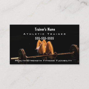 Personal Trainer Business Card