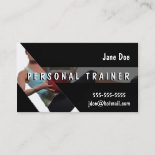 Personal Trainer Business Card