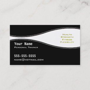 Personal Trainer Business Card