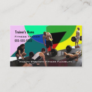 Personal Trainer Business Card