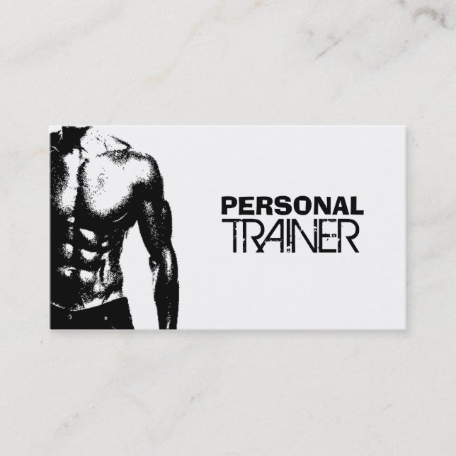 Personal Trainer Business Cards (Front)